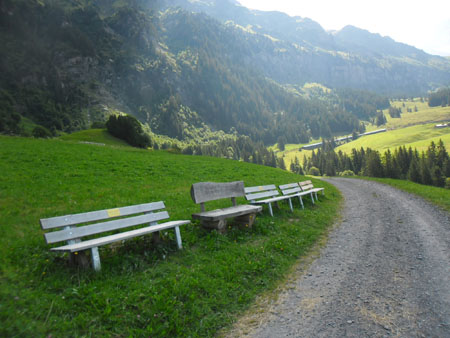 alle bankjes verzamelen