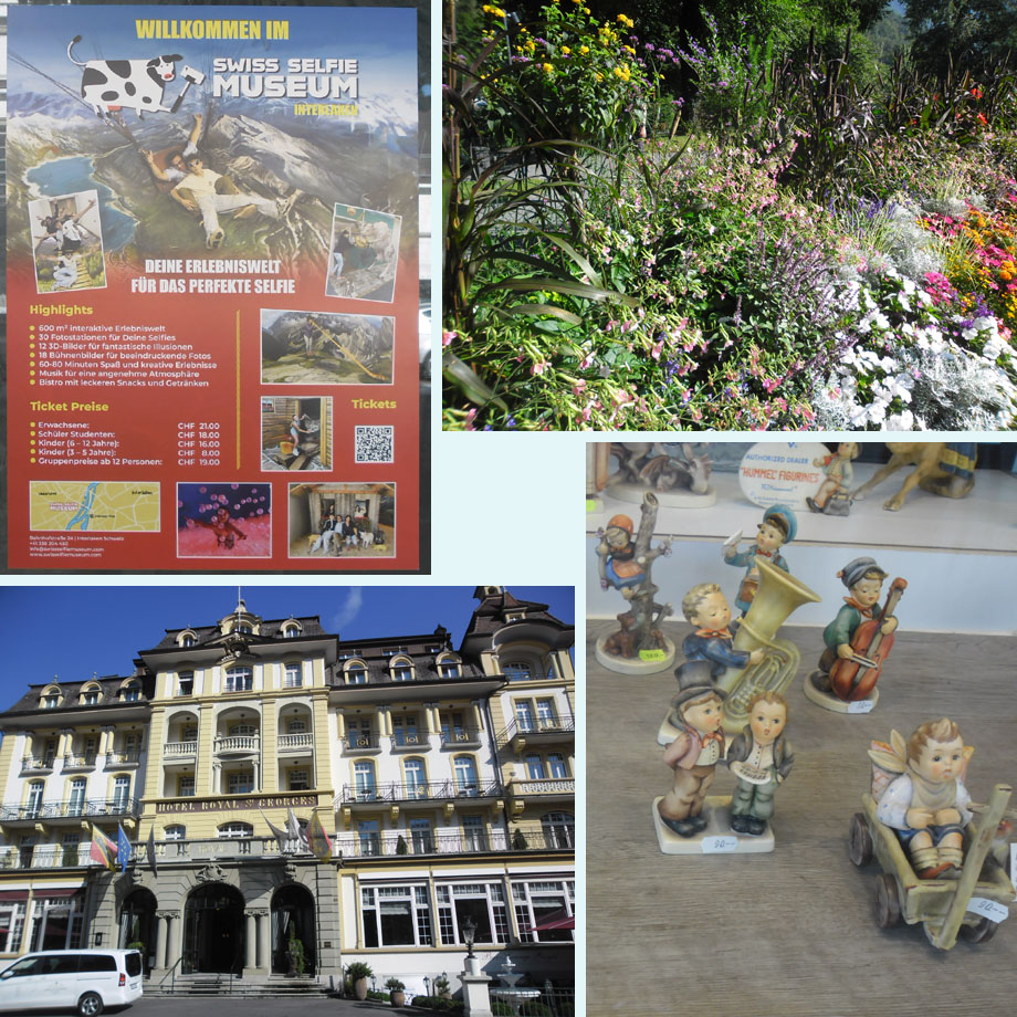 wie wil er naar het Selfie-museum, gemeentebloemen, ouderwetse grandeur, niet alleen horloges