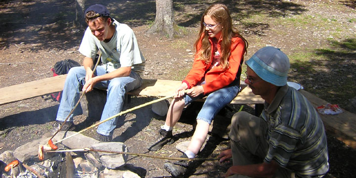 panorama van het Kandertal