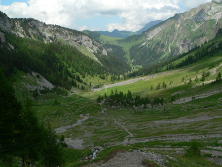 omlaag na de Iffigsee