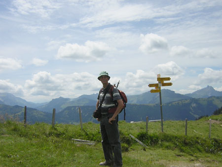 bij de overgang naar Lauenen