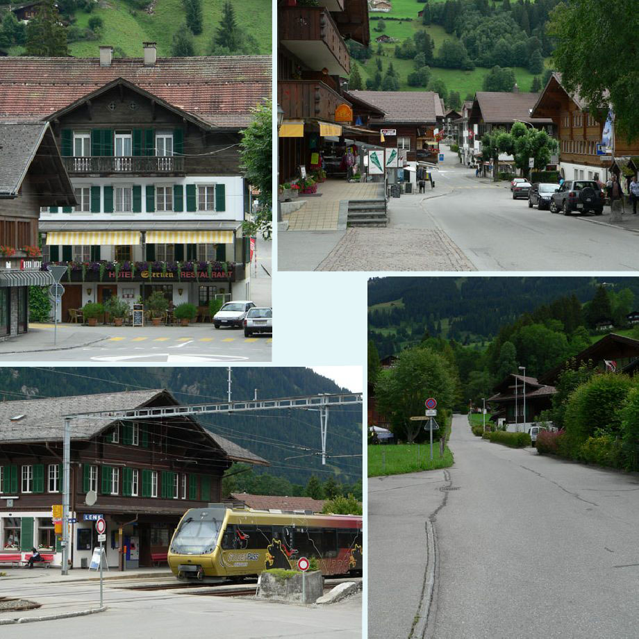 hotel Sternen, hoofdstraat, station, Buhlbergstrasse
