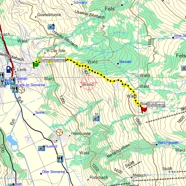route dag 1