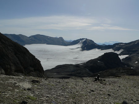 Plaine Morte gletsjer