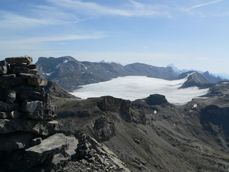 uitzicht vanaf de top