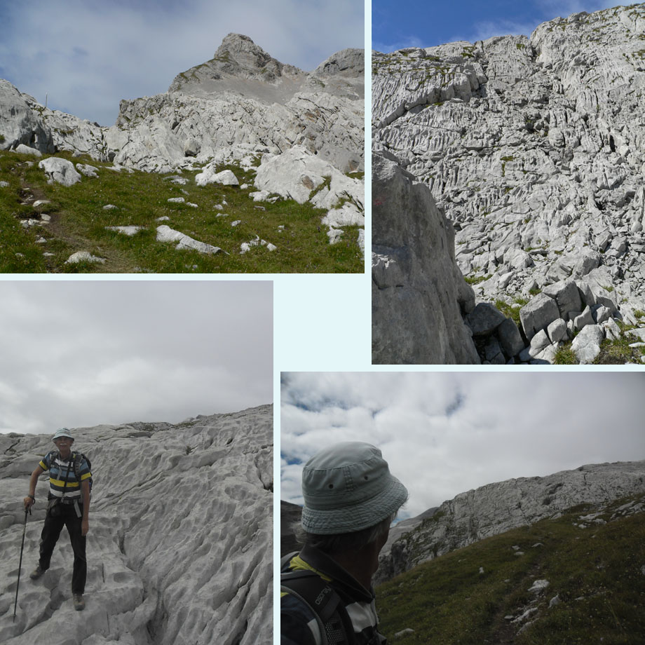 ploeteren in de Schrattenkalk