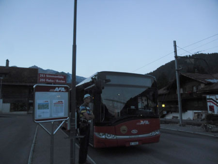 de eerste bus