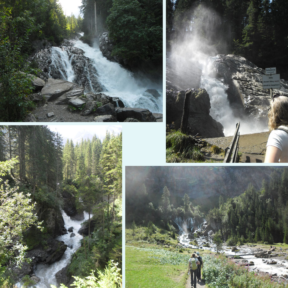 omhoog langs de Simme