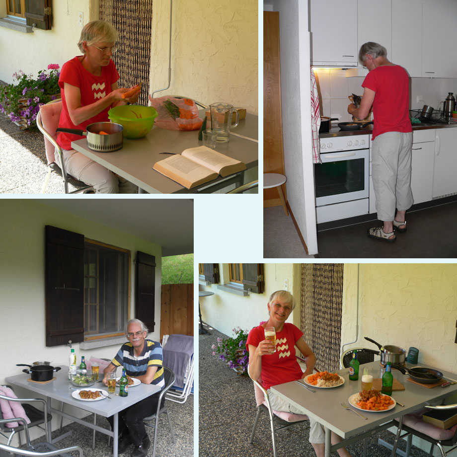 er moet goed gegeten worden!