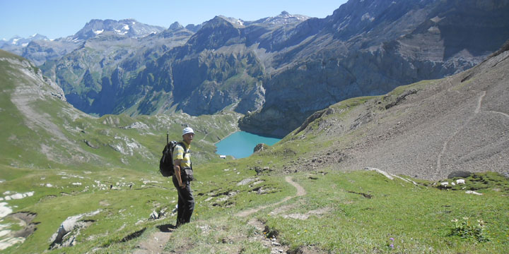 Iffigsee vanaf de Hangstesprung