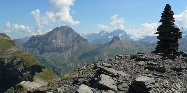 op de top van de Ammertenspitz