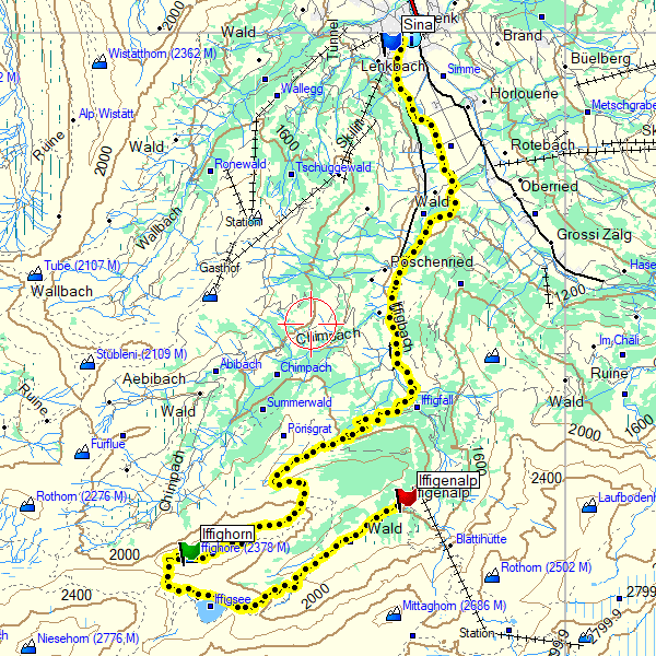 route dag 6