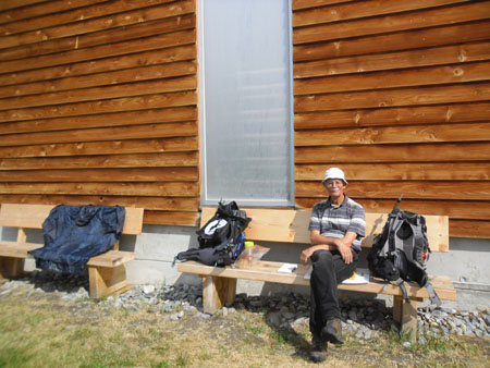 af en toe pauze