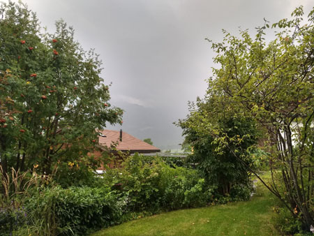 onweer op komst