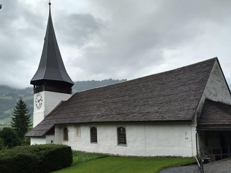 kerkje in Zweisimmen