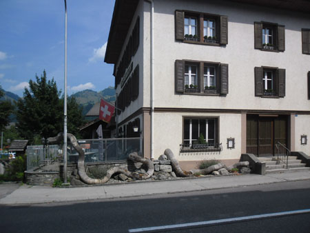 slangenkunst in Zweisimmen