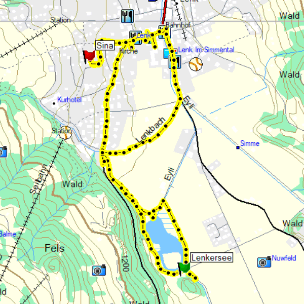 route dag 1