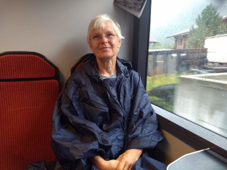 droog in de trein