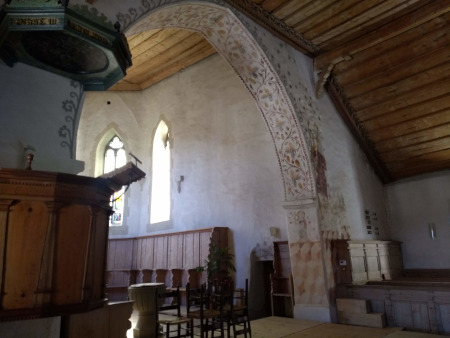 het oude kerkje van Blumenstein