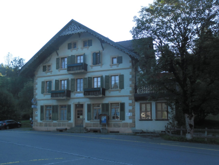 start bij Hotel Geltenhorn