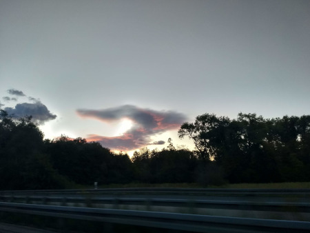 zonsopgang in Duitsland