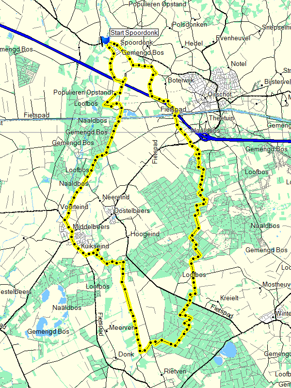 route dag 3
