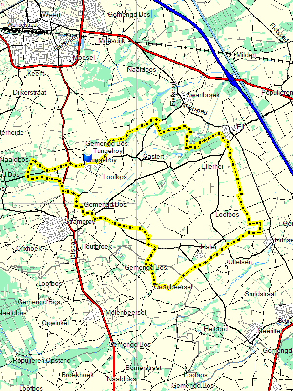 route dag 13