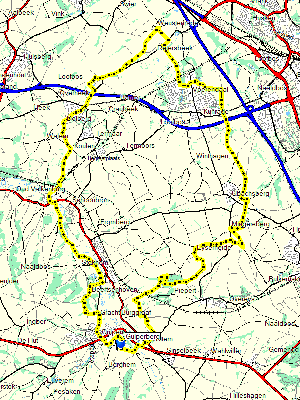 route dag 19