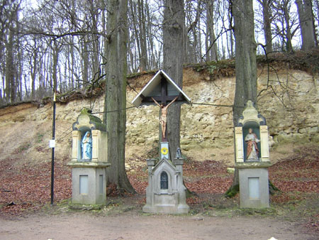 onderaan de berg