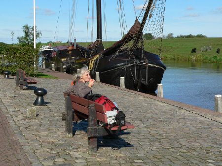 bij Garnwerd aan de lunch