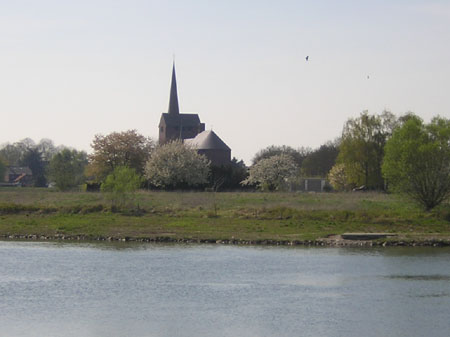 uitzicht vanaf de pont