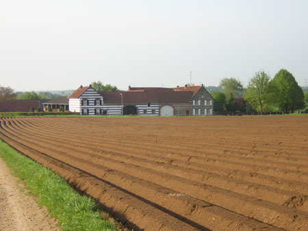 vers geploegde akker