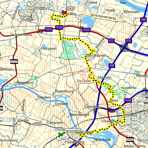 route dag 4