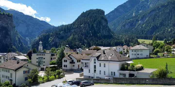 zonnig gevoel in Thusis