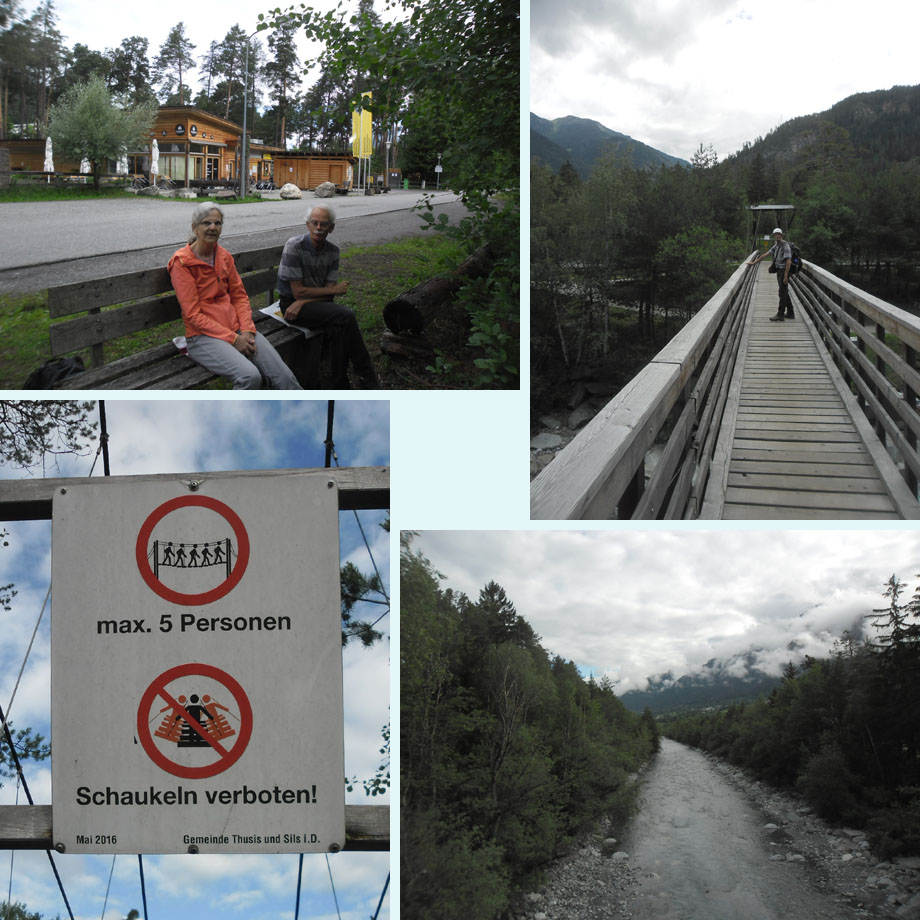 tijd voor intbijt, brug over de Hinterrhein