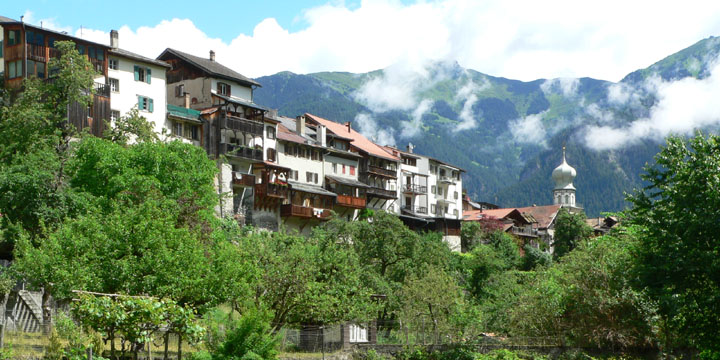 oude dorpskern van Thusis