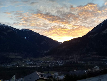 prachtige zonsopgang