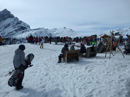 drukte bij Ober Gmeind