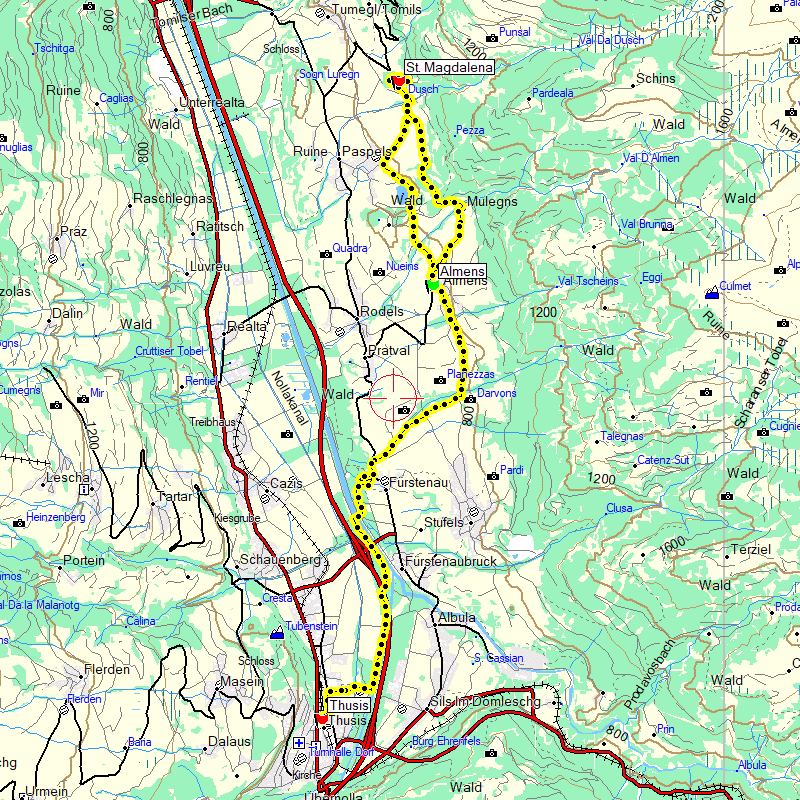 route dag 4