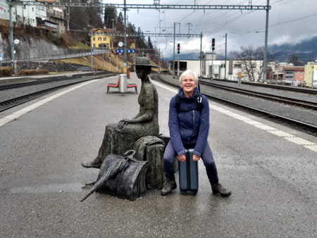 wachten met mevrouw Indermaur