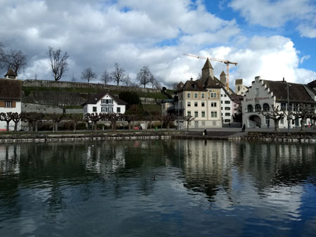 vertrek uit Rapperswil