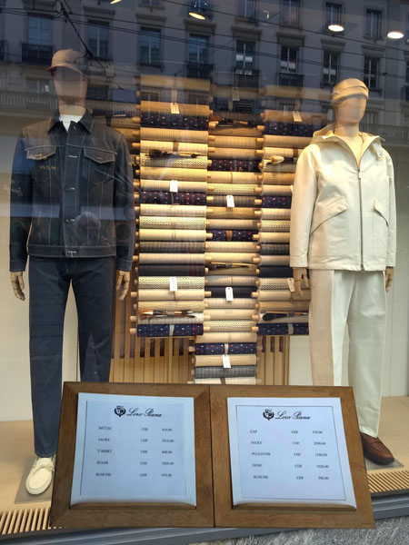 een pet voor honderden franken