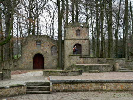 net een echt kasteel!