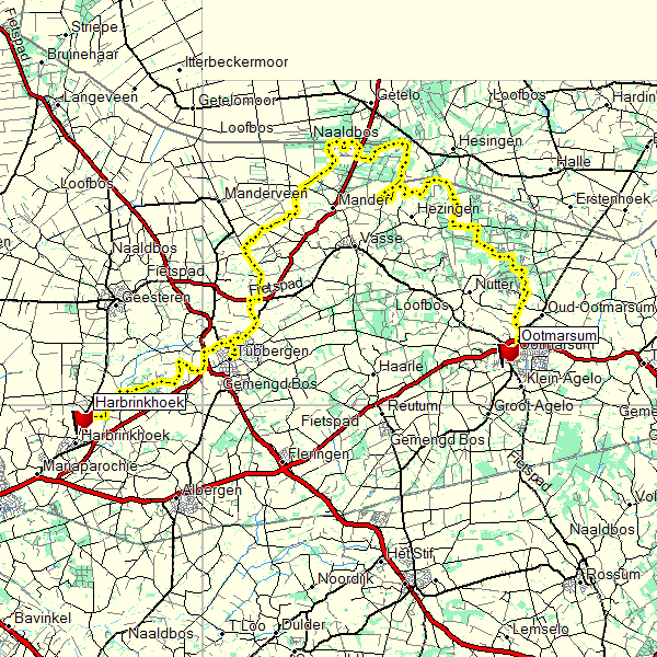 route dag 2