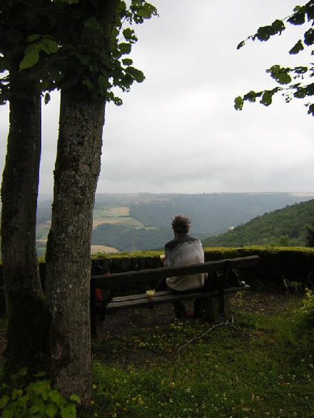 nevel op de Mont St. Nicolas