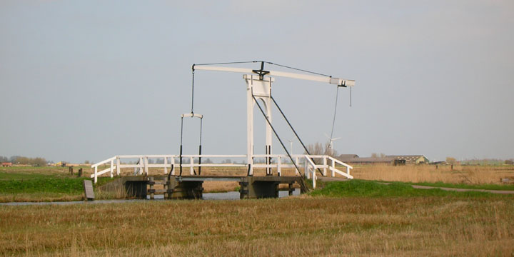 ophaalbrug in Waterland