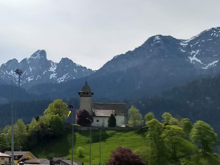 in de buurt van chateau doex