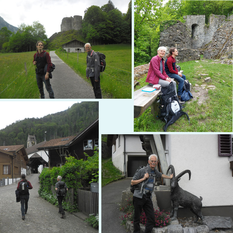 ruine unspunnen; gsteigwiler