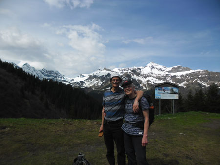 nogal winters uitzicht