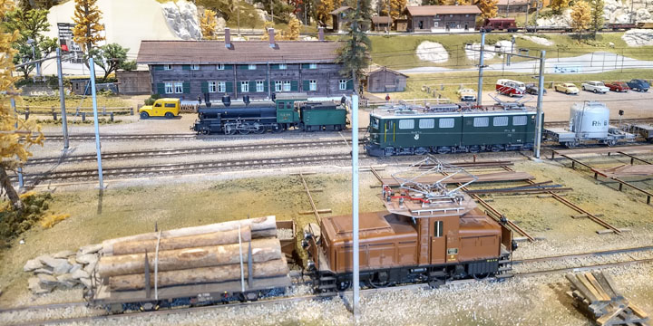 treinreizen is Spielerei